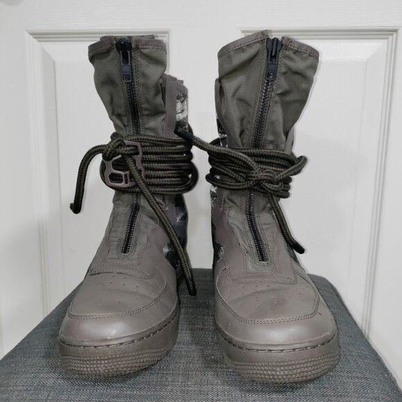 NIKE SF Air Force1 Hi Ridge Rock Tactical Outdoor Streetwear Sneakers Size 10.5 - Picture 2 of 9